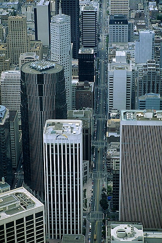Aerial photo of Downtown San Francisco, San Francisco, California, CA &nbsp;United States