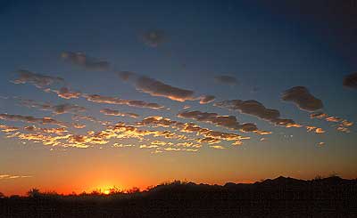 arizona desert sunrise