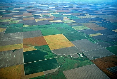 Aerial photo of Kansas Farms, KS Aerial photo of Kansas Farms, Southwest Kansas, KS United States