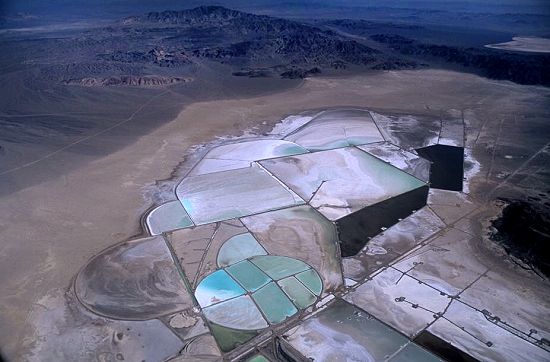 Lithium Mines In Nevada >> Airphoto Aerial Picture Of Lithium Evaporation Ponds Lithium Mines In Nevada >> Airphoto Aerial Picture Of Lithium Evaporation Ponds
