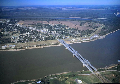 Aerial photo of Vidalia, LA Aerial photo of Vidalia, Concordia Parish, Louisiana, LA United States