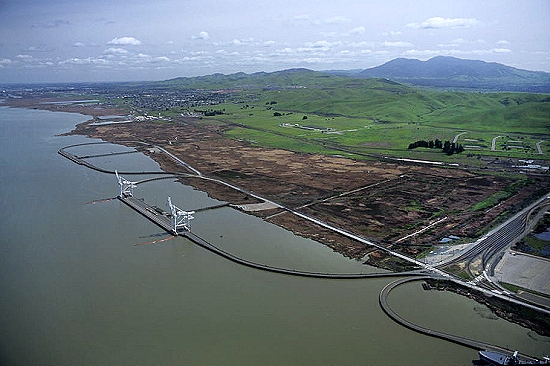 Aerial photo of Port Chicago, CA Aerial photo of Port Chicago, Contra Costa County, California , CA United States