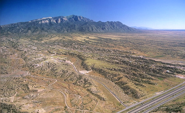 Aerial photo of Bernalillo, NM Aerial photo of Bernalillo, I-25, Bernalillo, New Mexico, NM United States