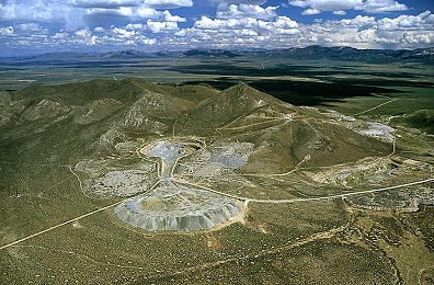 Aerial photo of Open Pit Mines, UT Aerial photo of Open Pit Mines, Beaver County, Utah, UT United States