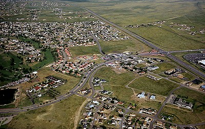 Aerial photo of Pueblo West, CO Aerial photo of Pueblo West, Pueblo County, Colorado, CO United States