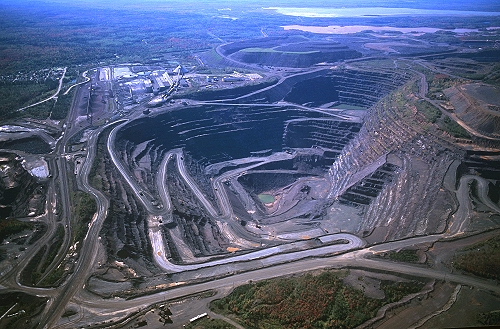 Aerial photo of Empire Iron Mine, MI Aerial photo of Empire Iron Mine, Marquette County, Michigan UP, MI United States