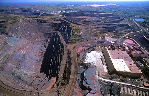 Aerial photo of Tilden Iron Ore Mine, MI Aerial photo of Tilden Iron Ore Mine, Marquette County, Michigan UP, MI United States