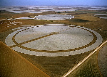 Aerial photo of Cotton Circle, TX Aerial photo of Cotton Circle, Lubbock County, Texas, TX United States