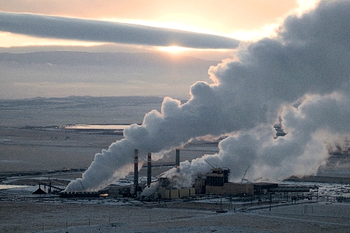 Aerial photo of Comanche Power Station, CO Aerial photo of Comanche Power Station, Pueblo, Colorado, CO United States