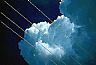 37: Cumulus Cloud and Power Lines, Monument, Colorado