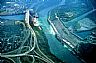 4451: Niagara River Power Plants, Niagara Falls, New York, Ontario 4451: Niagara River Power Plants, Niagara Falls, New York, Ontario