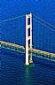 5653: Straits of Mackinac Bridge, Straits of Mackinac, Michigan 5653: Straits of Mackinac Bridge, Straits of Mackinac, Michigan