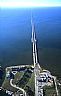 7523: Lake Pontchartrain Causeway, Lake Pontchartrain. Louisiana 7523: Lake Pontchartrain Causeway, Lake Pontchartrain. Louisiana
